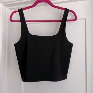 Express ribbed crop top